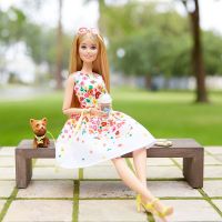 Mattel Barbie Look Květinové šaty 4