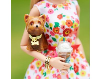 Mattel Barbie Look Květinové šaty