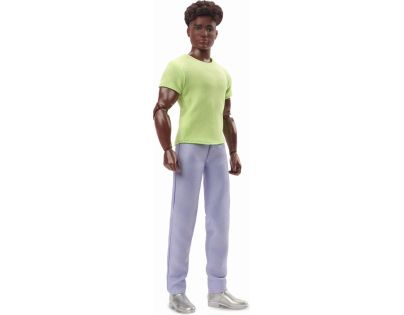 Mattel Barbie Looks Ken s černými kudrnatými vlasy v Y2K outfitu