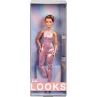 Mattel Barbie Looks s krátkými vlasy v růžovém outfitu 6