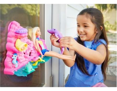 Mattel Barbie magický delfín hrací set