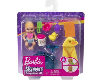 Mattel Barbie miminko herní set koupací miminko