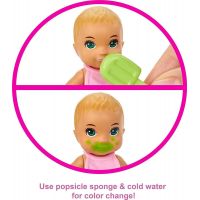 Mattel Barbie miminko herní set koupací miminko 5