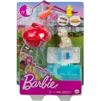 Mattel Barbie mini herní set s mazlíčkem grilování GRG76 4