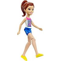 Mattel Barbie Mini panenka modré kraťasy FHV58 2