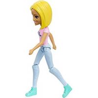 Mattel Barbie Mini panenka světle modré kalhota FHV73 2