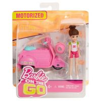 Mattel Barbie Mini vozítko panenka Skútr FHV80 6
