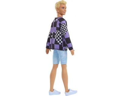 Mattel Barbie model Ken kostkovaná srdce