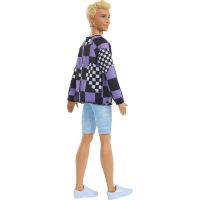 Mattel Barbie model Ken kostkovaná srdce 3