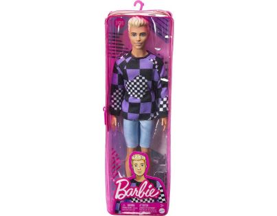 Mattel Barbie model Ken kostkovaná srdce