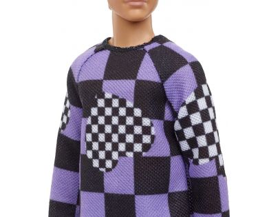 Mattel Barbie model Ken kostkovaná srdce