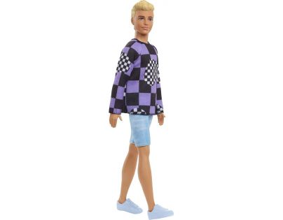 Mattel Barbie model Ken kostkovaná srdce
