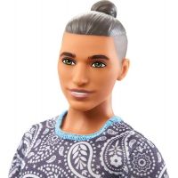 Mattel Barbie Model Ken tričko s kašmírovým vzorem 30 cm 5