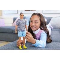 Mattel Barbie Model Ken tričko s kašmírovým vzorem 30 cm 6
