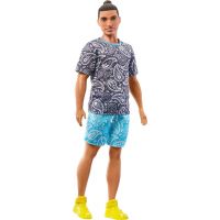 Mattel Barbie Model Ken tričko s kašmírovým vzorem 30 cm