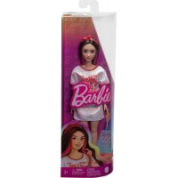 Mattel Barbie modelka Bílé lesklé šaty 6