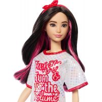 Mattel Barbie modelka Bílé lesklé šaty 3