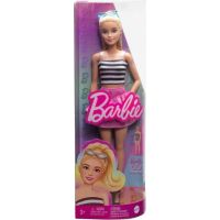 Mattel Barbie modelka Růžová sukně a pruhovaný top 6