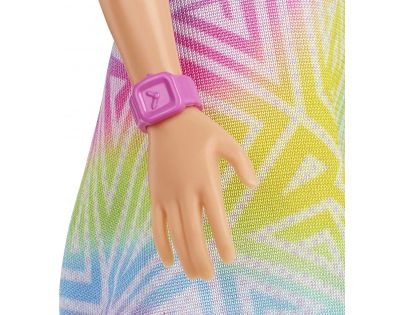 Mattel Barbie modelka duhový overal