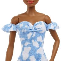 Mattel Barbie modelka džínové šaty HBV17 4