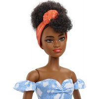 Mattel Barbie modelka džínové šaty HBV17 3