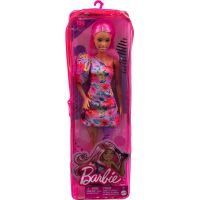 Mattel Barbie modelka květinové šaty na jedno rameno 6