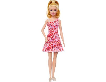 Mattel Barbie modelka Růžové květinové šaty