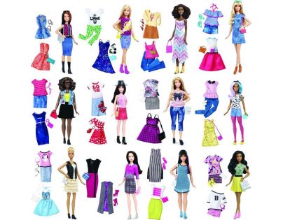 Mattel Barbie modelka s oblečky a doplňky 34