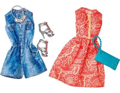 Mattel Barbie modelka s oblečky a doplňky 41