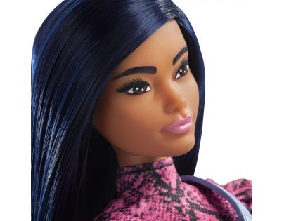 Mattel Barbie modelka šaty se vzorem hadí kůže