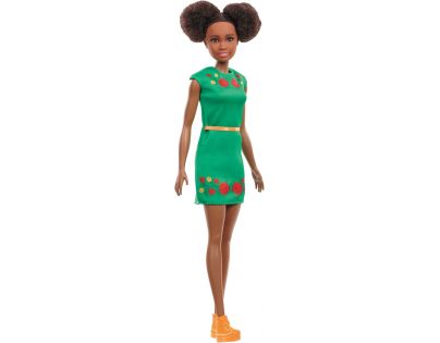 Mattel Barbie Nikki zelené šaty