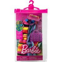 Mattel Barbie obleček s doplňky v praktickém balení HJT22 2