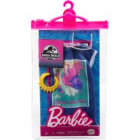 Mattel Barbie obleček s doplňky v praktickém balení Jurský svět GRD47 3