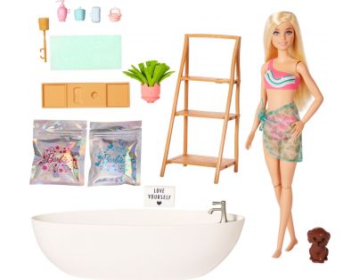 Mattel Barbie Panenka a koupel s mýdlovými konfetami Blondýnka