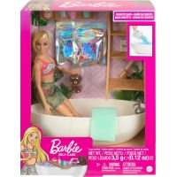 Mattel Barbie Panenka a koupel s mýdlovými konfetami Blondýnka 6