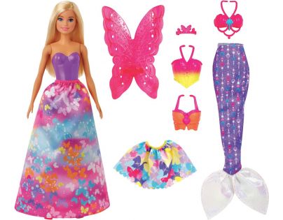 Mattel Barbie panenka a pohádkové doplňky