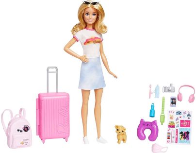Mattel Barbie Panenka Malibu na cestách 29 cm