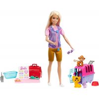Mattel Barbie panenka zachraňuje zvířátka Blondýnka 3
