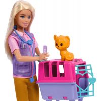 Mattel Barbie panenka zachraňuje zvířátka Blondýnka 4