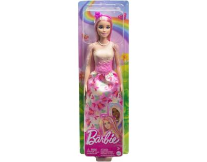 Mattel Barbie Pohádková Princezna růžová