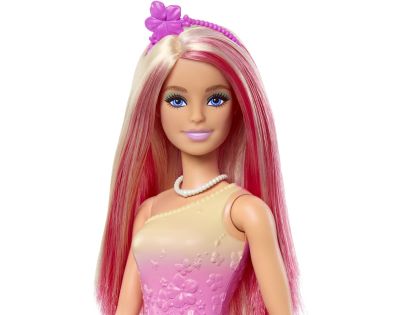Mattel Barbie pohádková princezna růžová
