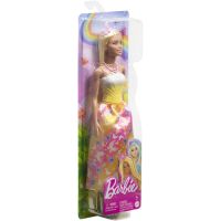 Mattel Barbie pohádková princezna žlutorůžová 6