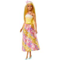 Mattel Barbie pohádková princezna žlutorůžová 3