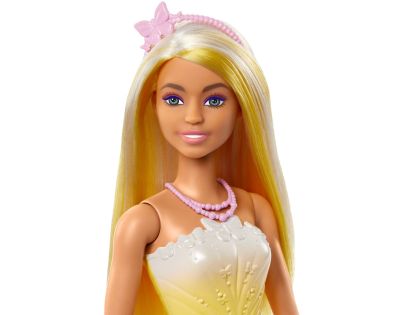 Mattel Barbie pohádková princezna žlutorůžová