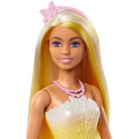 Mattel Barbie pohádková princezna žlutorůžová 4