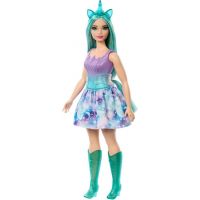 Mattel Barbie Pohádková víla jednorožec fialová