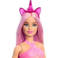 Mattel Barbie Pohádková víla jednorožec růžová 4