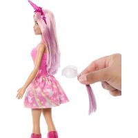 Mattel Barbie Pohádková víla jednorožec růžová 2
