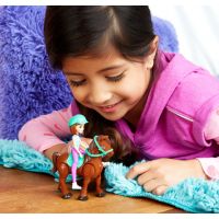Mattel Barbie Pony a panenka Tmavě hnědý FHV62 3