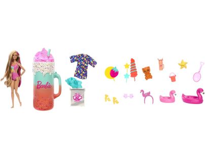 Mattel Barbie pop reveal Barbie deluxe šťavnaté ovoce - tropické smoothie